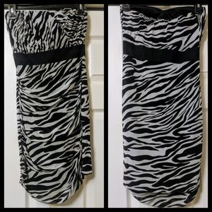 Charlotte Russe Zebra Print Dress